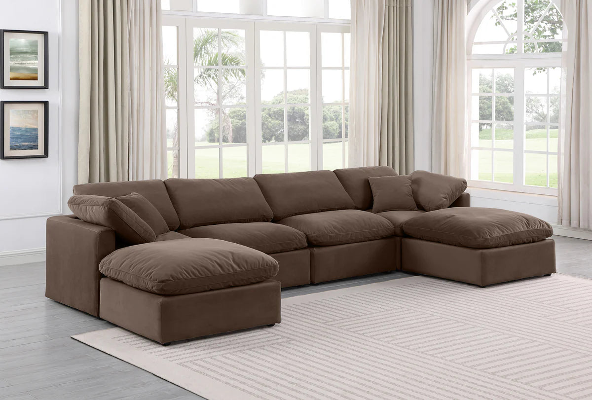 Indulge Luxurious Modular Sectional Sofa – Elegant Comfort for Modern Living