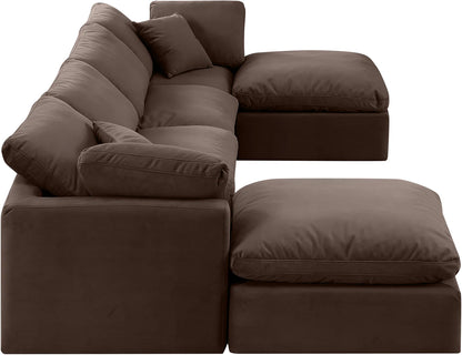 Indulge Luxurious Modular Sectional Sofa – Elegant Comfort for Modern Living