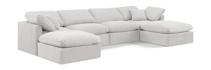 Indulge Luxurious Modular Sectional Sofa – Elegant Comfort for Modern Living