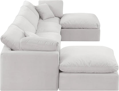 Indulge Luxurious Modular Sectional Sofa – Elegant Comfort for Modern Living