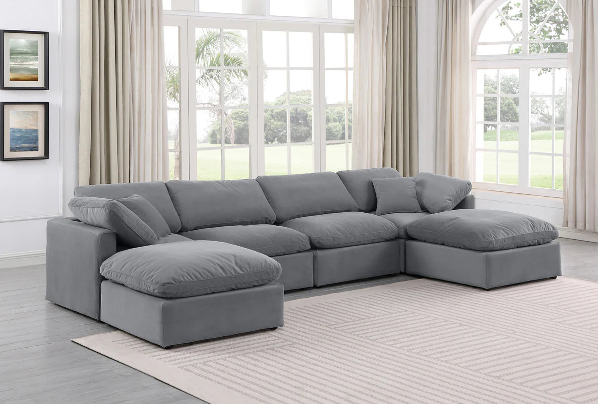 Indulge Luxurious Modular Sectional Sofa – Elegant Comfort for Modern Living