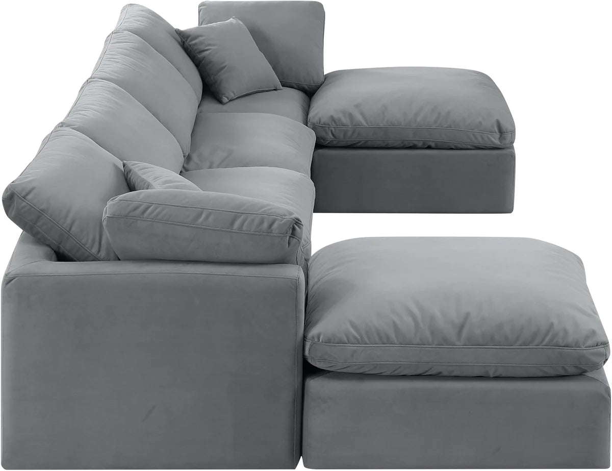 Indulge Luxurious Modular Sectional Sofa – Elegant Comfort for Modern Living