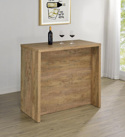 Topanga Engineered Wood Freestanding Home Bar in Mango – Stylish & Functional Bar Cabinet