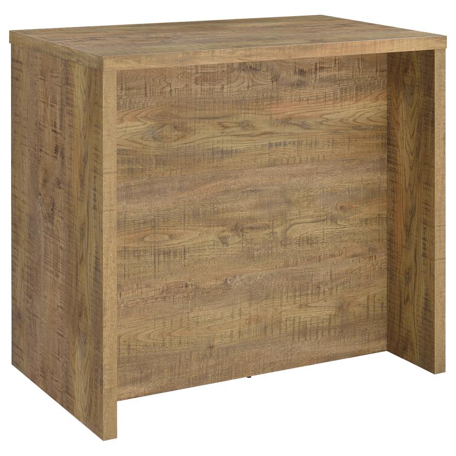 Topanga Engineered Wood Freestanding Home Bar in Mango – Stylish & Functional Bar Cabinet