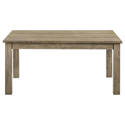 Cardova 87-Inch Solid Wood Extension Dining Table in Vineyard Oak - Spacious Family Table