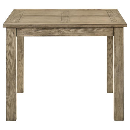 Cardova 5-Piece Counter Height Dining Set in Vineyard Oak - Stylish Space-Saving Dining Furniture