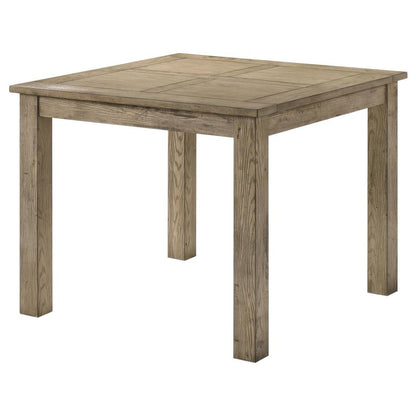 Cardova Square Counter Height Dining Table in Vineyard Oak - Modern Kitchen & Dining