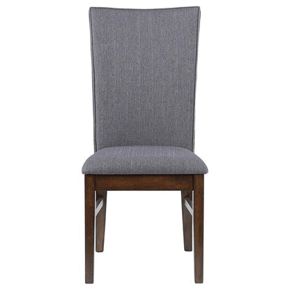 Sherwood Upholstered Dining Side Chairs in Grey (Set of 2) – Elegant Modern Seating