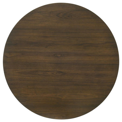 Strouse Walnut 47‑Inch Round Dining Table