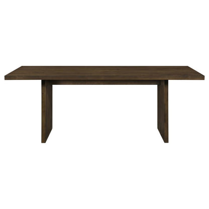 Decker Walnut 82‑Inch Rectangular Wood Dining Table