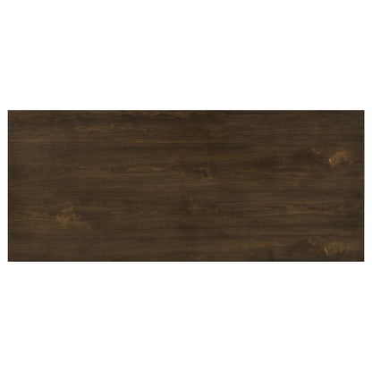 Decker Walnut 82‑Inch Rectangular Wood Dining Table