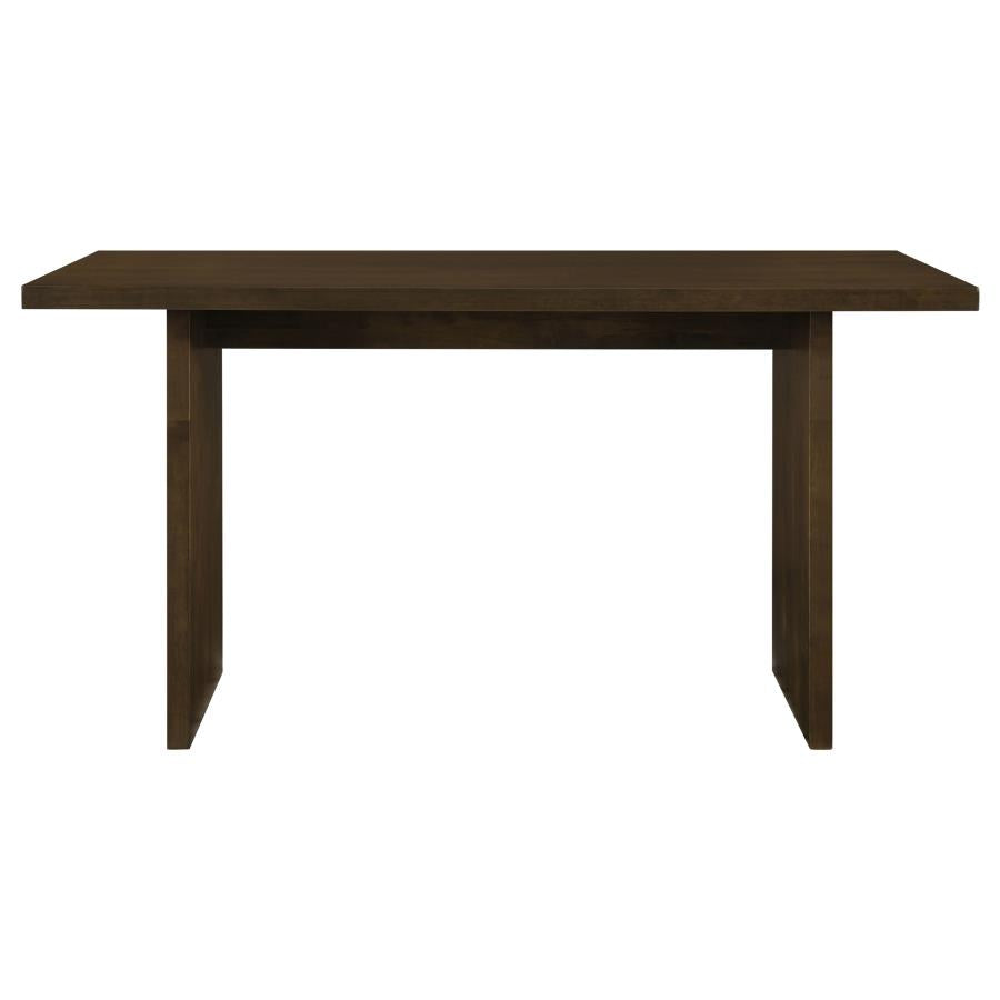 Decker Dark Walnut 70‑Inch Rectangular Counter Height Dining Table