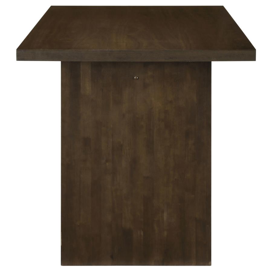 Decker Dark Walnut 70‑Inch Rectangular Counter Height Dining Table