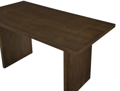 Decker Dark Walnut 70‑Inch Rectangular Counter Height Dining Table