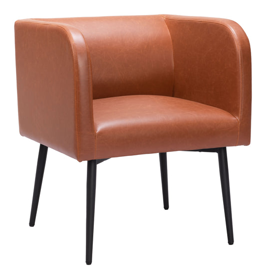 Horbat Dining Chair - Brown Stylish and Comfortable Upholstered Chair for Modern Dining Rooms