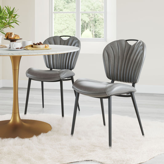 Terrence Dining Chair (Set of 2) Vintage Gray