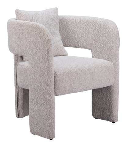 Melilla Dining Chair - Misty Gray Elegant and Comfortable Upholstered Chair for Modern Dining Rooms
