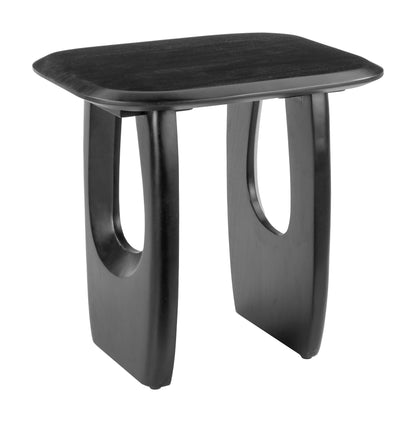 Arasan Accent Table Black – Modern and Chic Black Accent for Living Room or Bedroom Decor