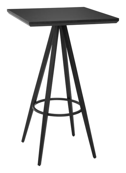 Tinos Bar Table Black