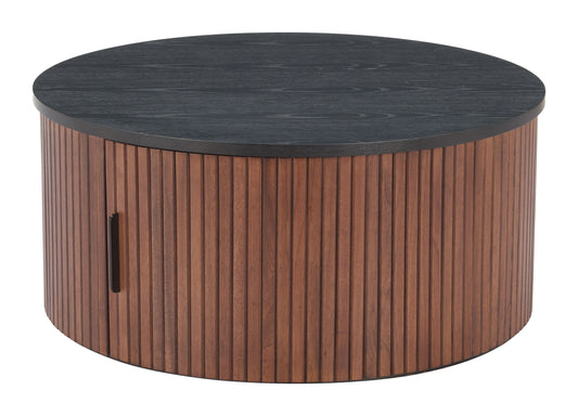 Nejaus Coffee Table Black & Walnut