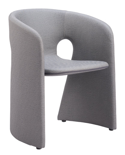 Rosyth Dining Chair - Slate Gray Modern Upholstered Chair for Stylish Dining Rooms