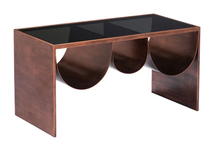 Aveiro Coffee Table - Copper & Black Stylish and Modern Coffee Table for Contemporary Living Spaces