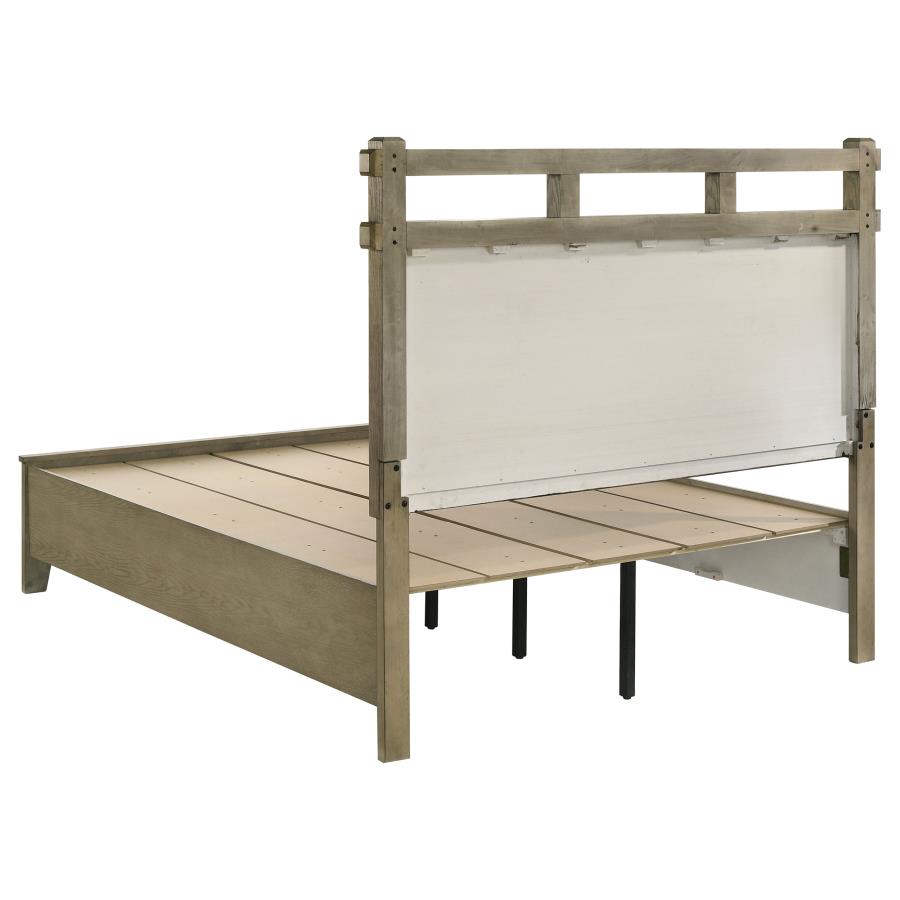 Hazlewood 4-Piece Bedroom Set in Vineyard Oak - Complete Elegant Bedroom Furniture