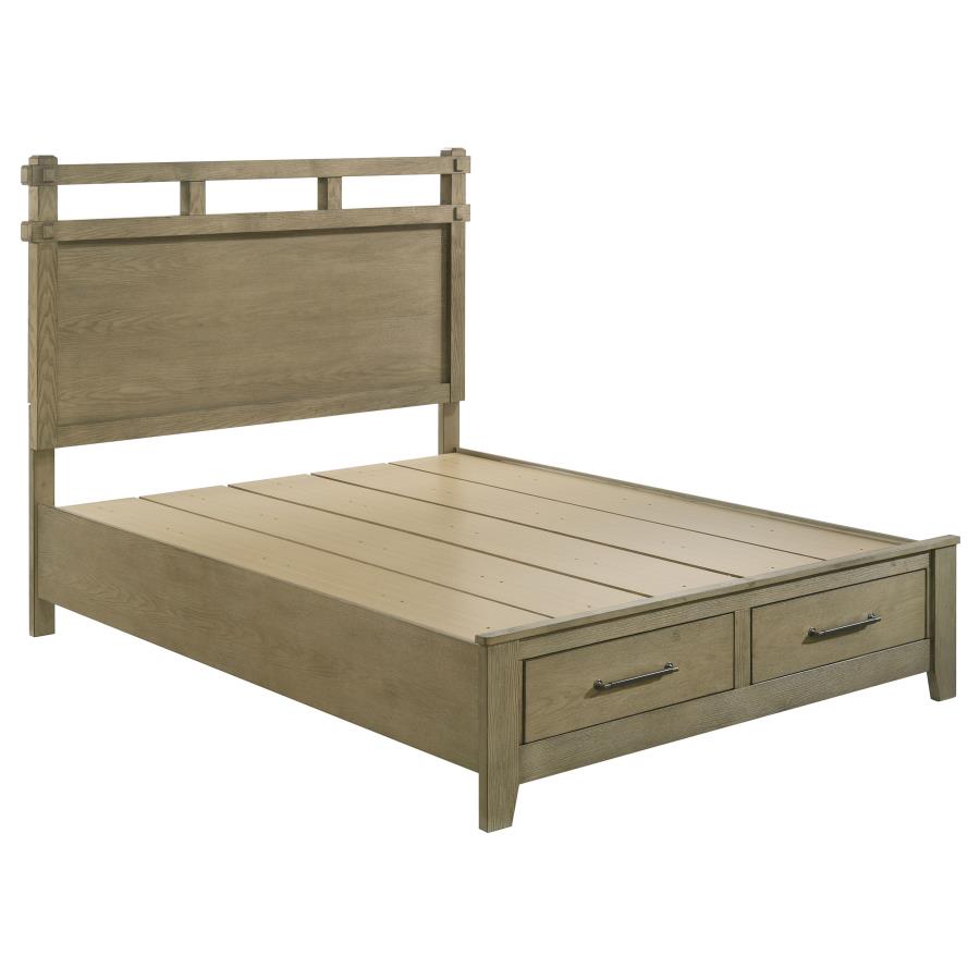 Hazlewood 5-Piece Queen Bedroom Set in Vineyard Oak - Complete Stylish Bedroom Furniture