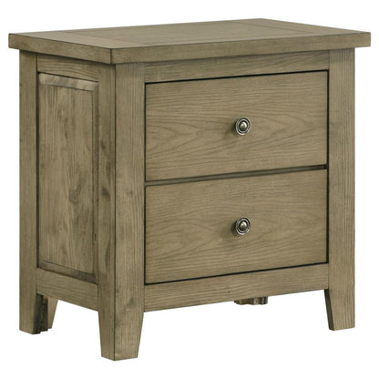 Hazlewood 5-Piece Queen Bedroom Set in Vineyard Oak - Complete Stylish Bedroom Furniture