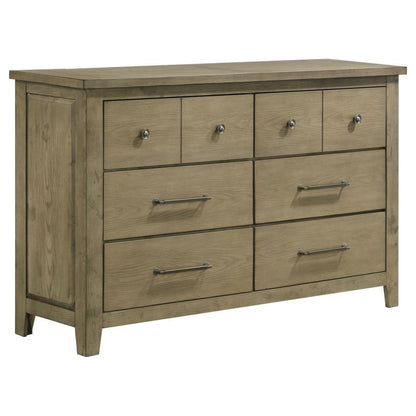 Hazlewood 5-Piece Queen Bedroom Set in Vineyard Oak - Complete Stylish Bedroom Furniture