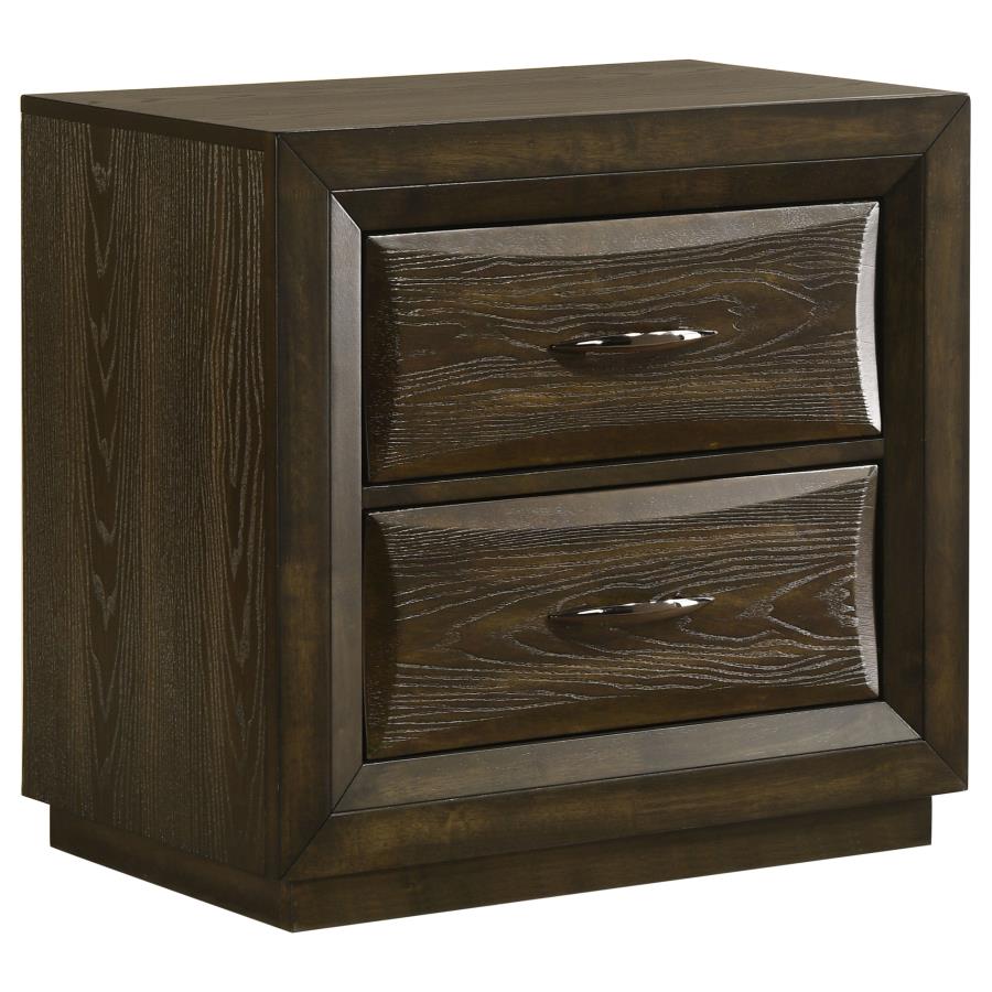 Atlas 5 Piece Dark Oak Queen Bedroom Set