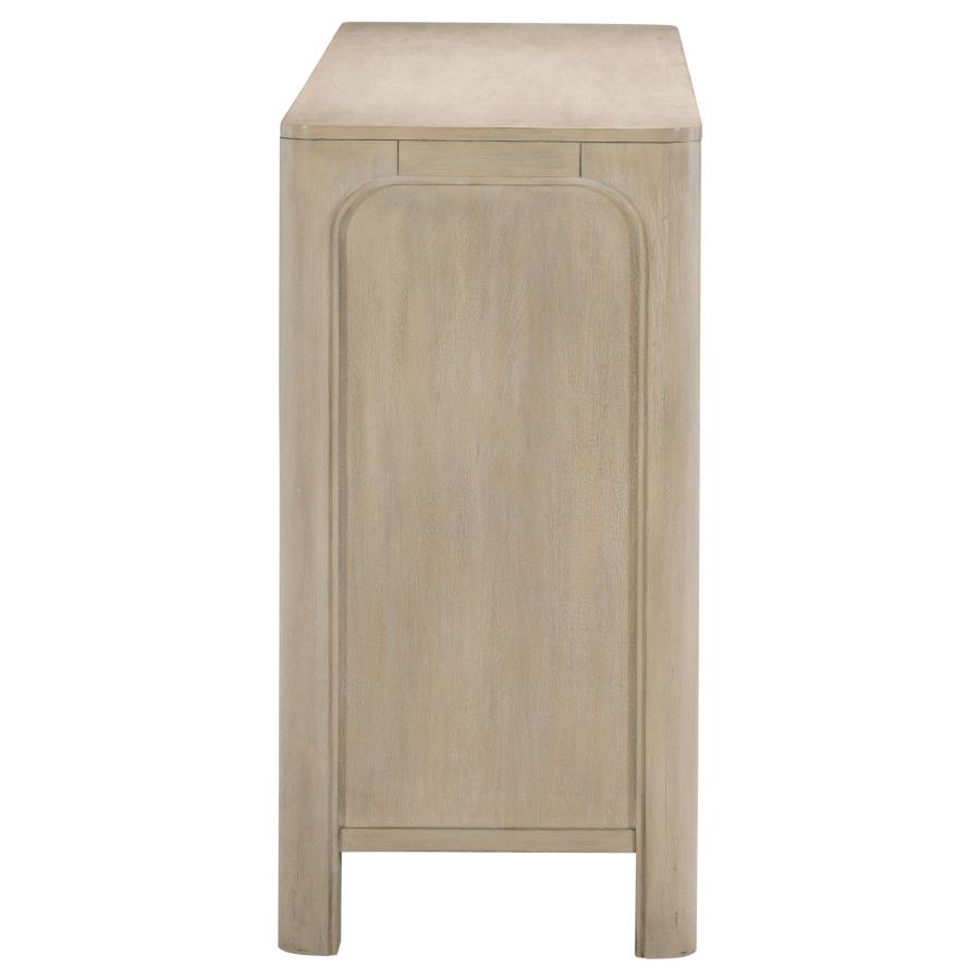 Solano Weathered Mango 9‑Drawer Bedroom Dresser Cabinet