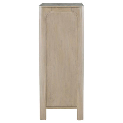 Solano Weathered Mango 5‑Drawer Bedroom Chest of Drawers