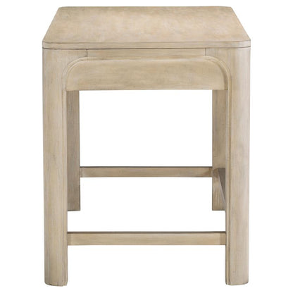 Solano Weathered Mango 2‑Drawer Makeup Table Vanity Desk