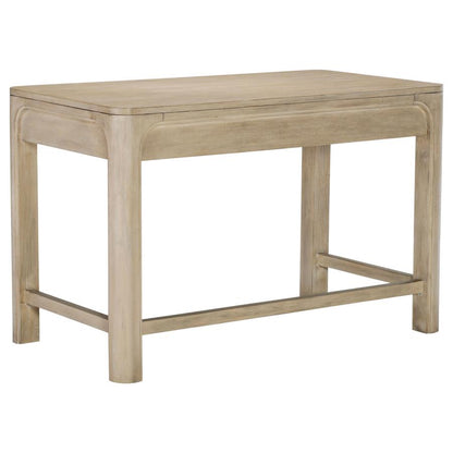 Solano Weathered Mango 2‑Drawer Makeup Table Vanity Desk