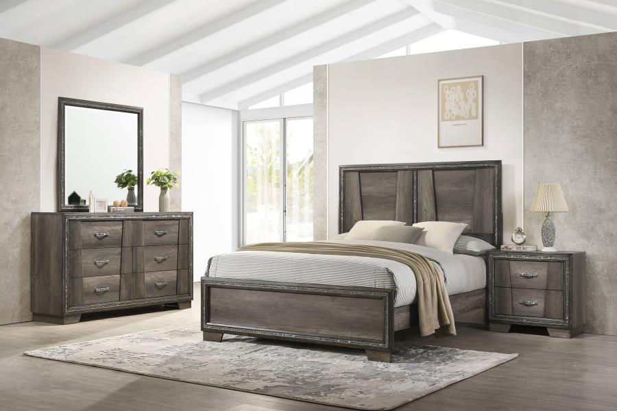 Janine 4-Piece Bedroom Set Grey