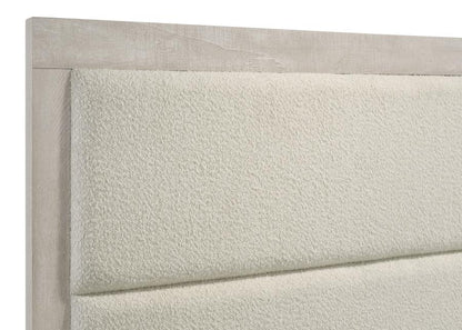 Trenton 4 Piece Rustic Cream Queen Bedroom Set