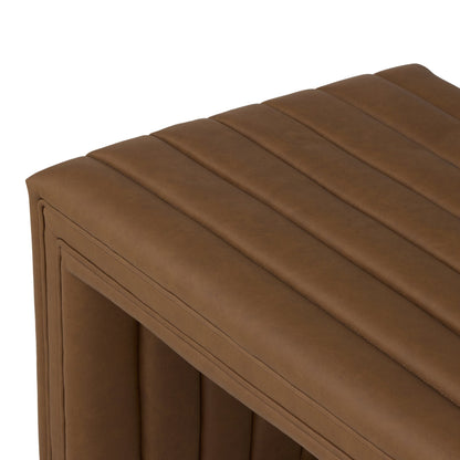 Augustine Bench Maestro Cigar Top‑Grain Leather