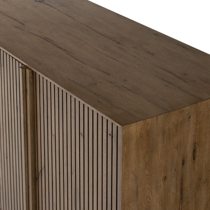Leo Midcentury‑Inspired Oak Sideboard
