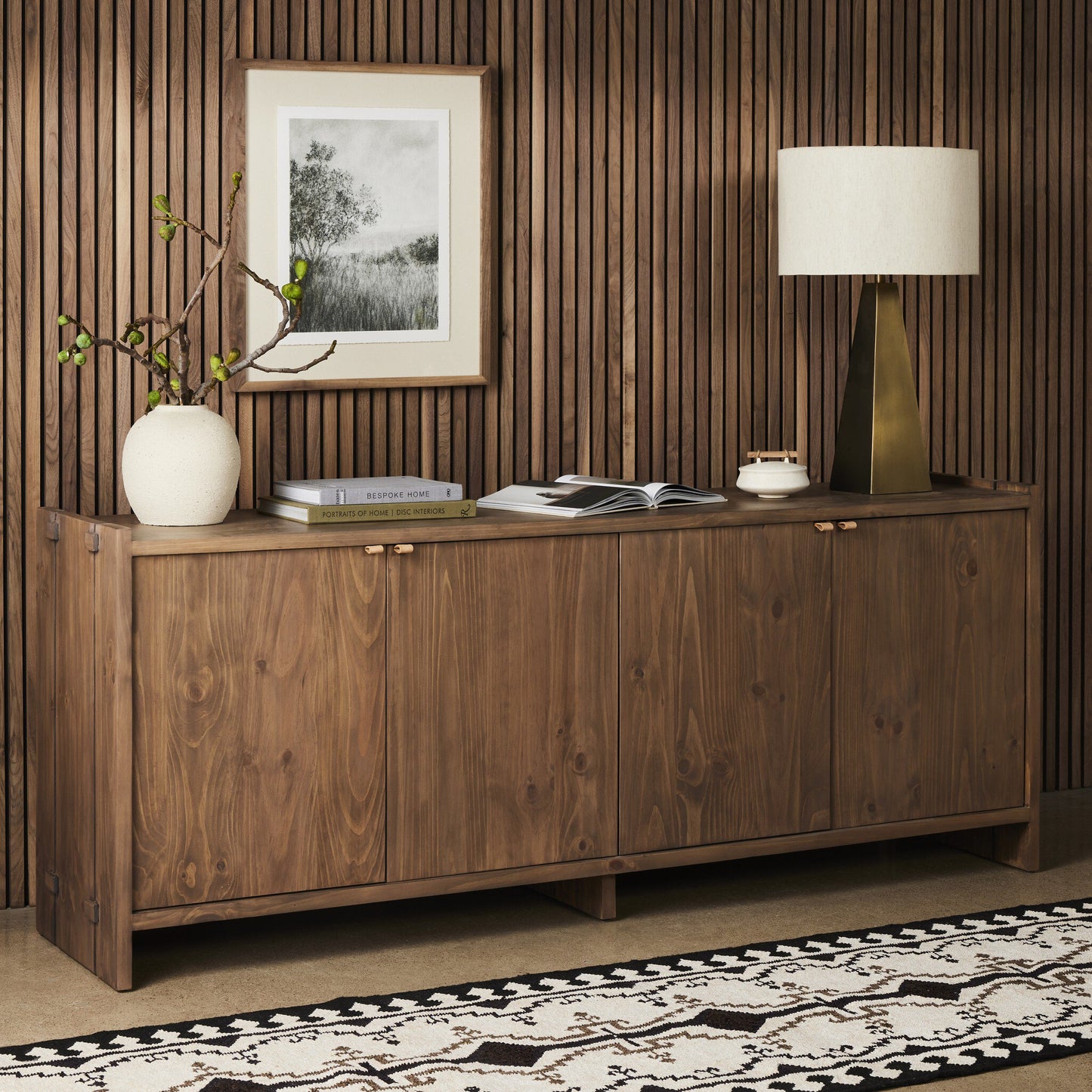Etro Mortise‑and‑Tenon Poplar Sideboard