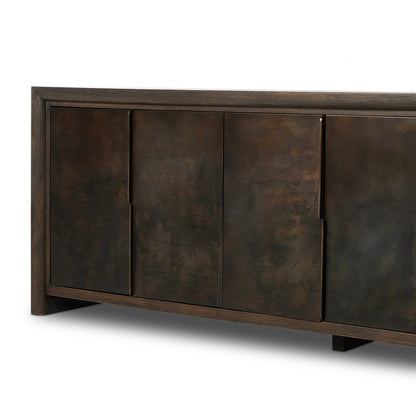 Arlington Espresso Oak 6‑Door Sideboard