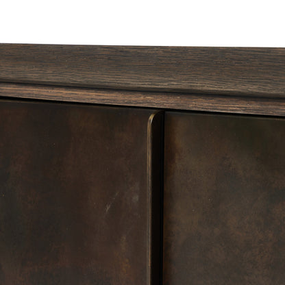 Arlington Espresso Oak 6‑Door Sideboard
