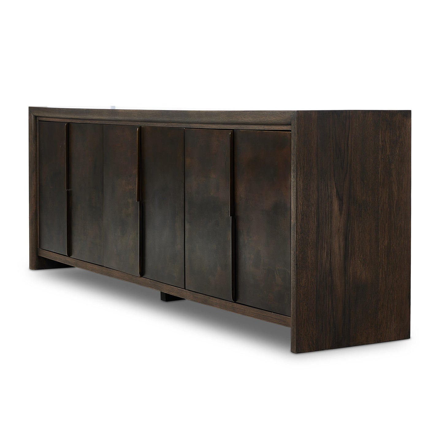 Arlington Espresso Oak 6‑Door Sideboard