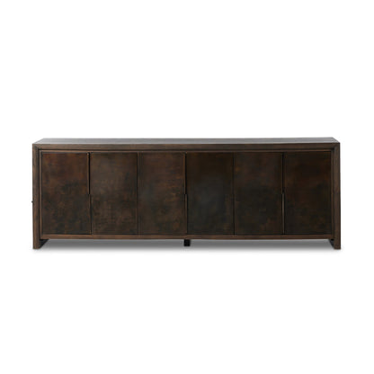 Arlington Espresso Oak 6‑Door Sideboard