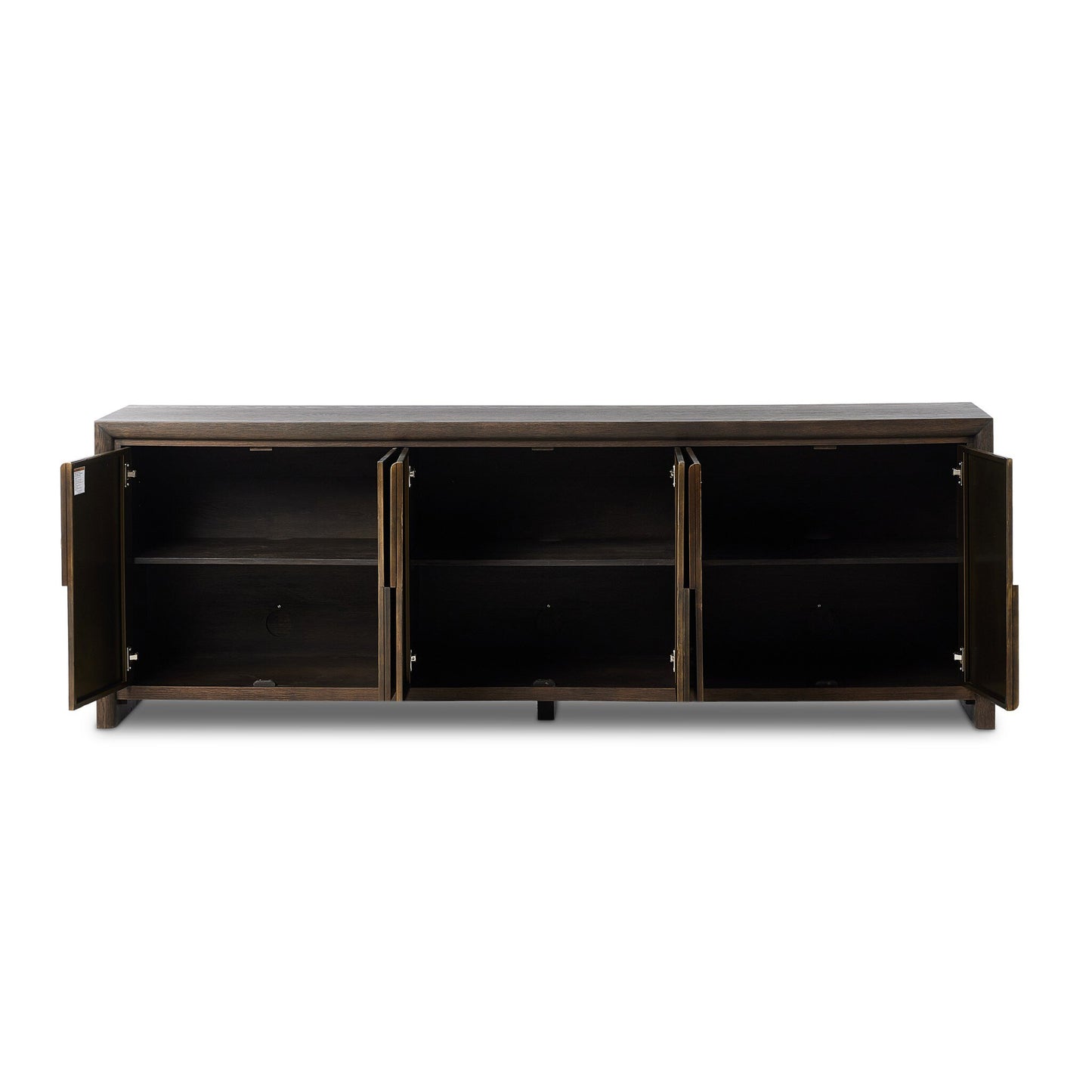 Arlington Espresso Oak 6‑Door Sideboard