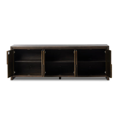 Arlington Espresso Oak 6‑Door Sideboard