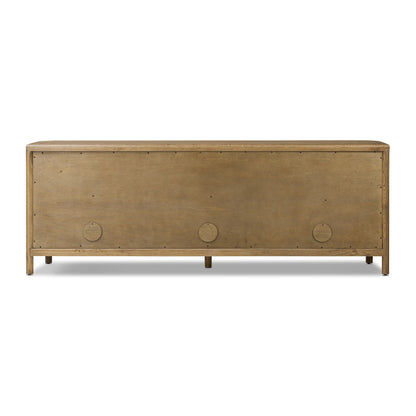 Florent Cylinder‑Frame Oak Storage Sideboard