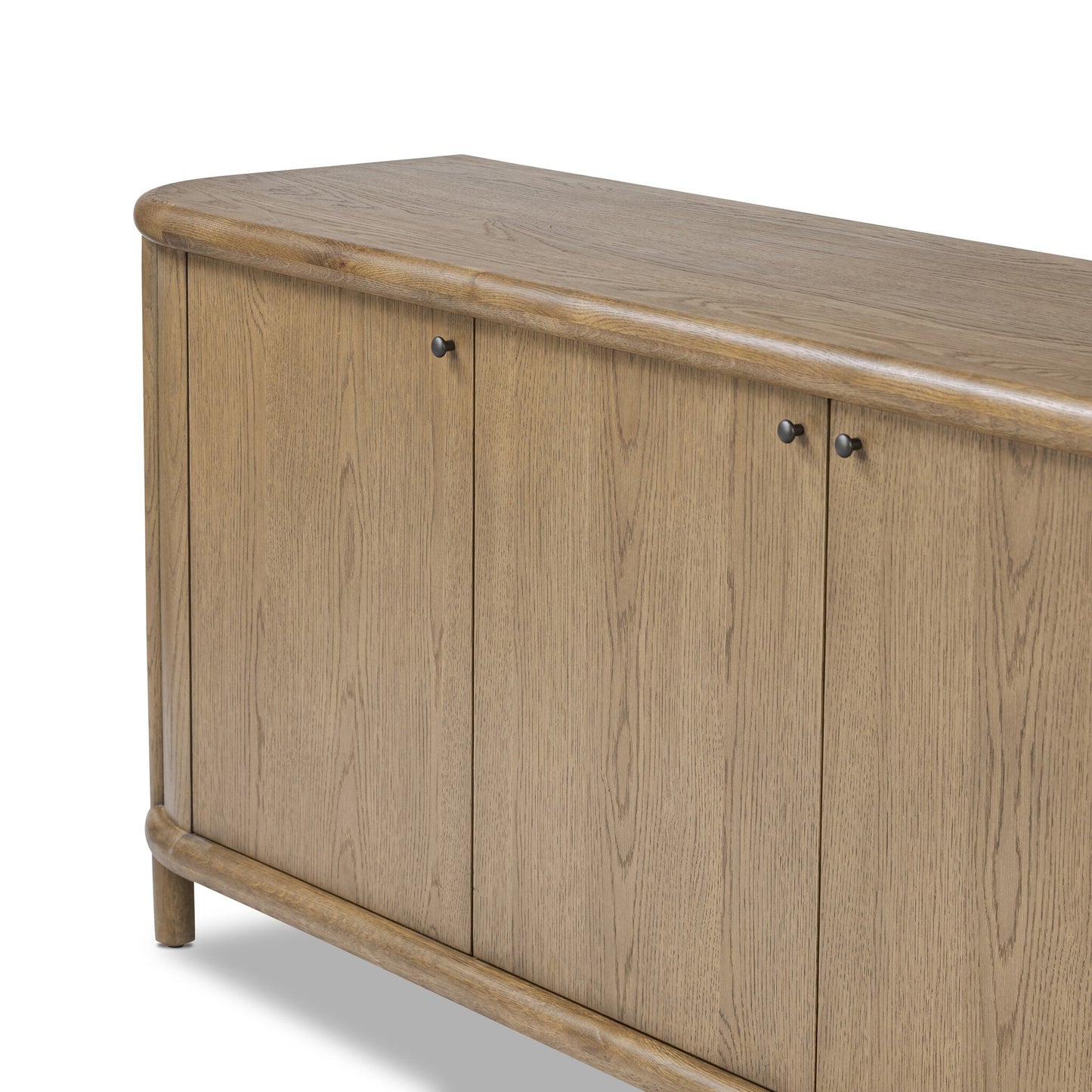Florent Cylinder‑Frame Oak Storage Sideboard