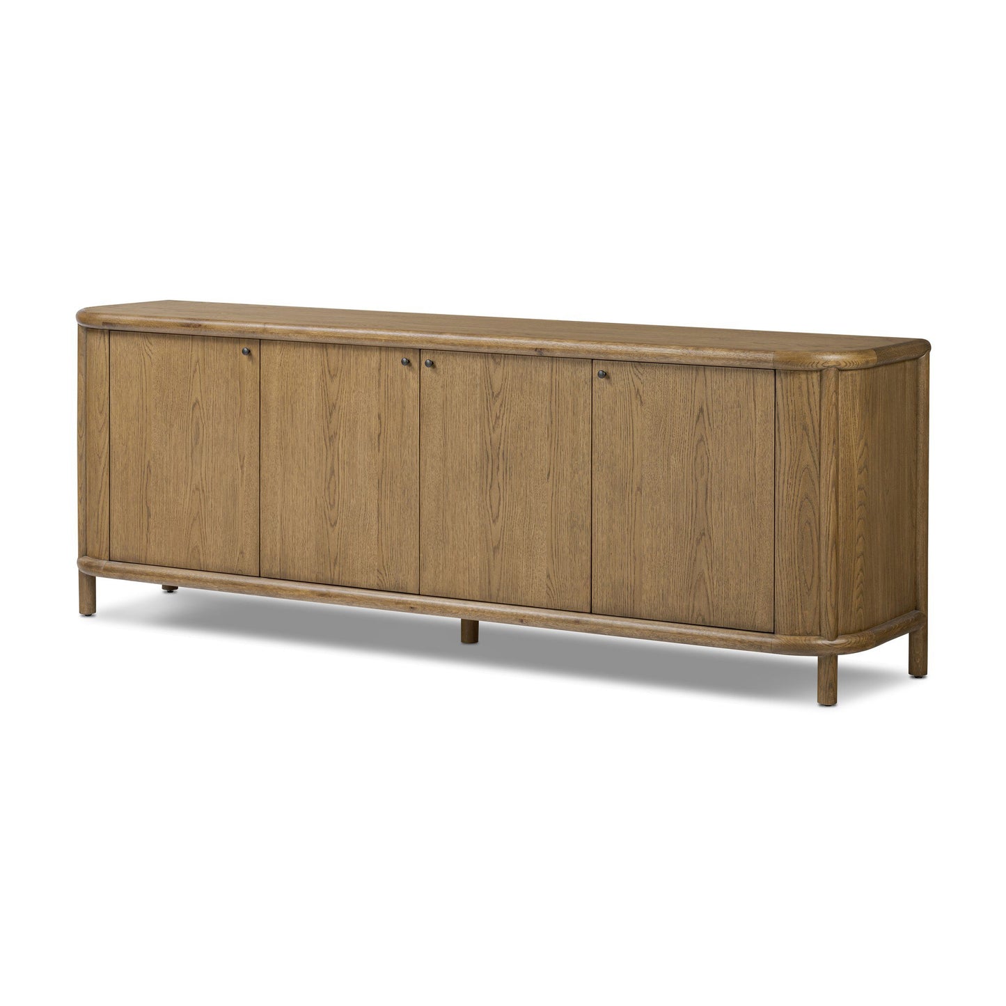 Florent Cylinder‑Frame Oak Storage Sideboard