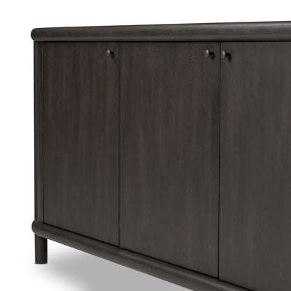 Florent Cylinder‑Frame Oak Storage Sideboard